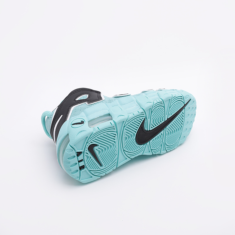 детские голубые кроссовки Nike Air More Uptempo PS AA1554-403 - цена, описание, фото 5